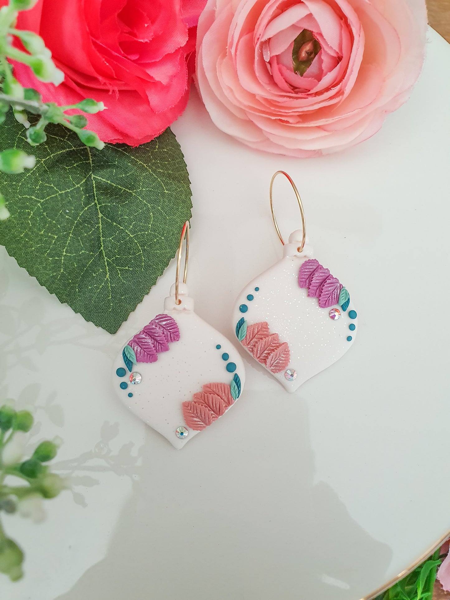 Ornament Statement Hoops